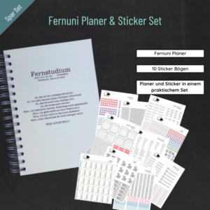 Fernuni Planer Starter Set - Spar Set