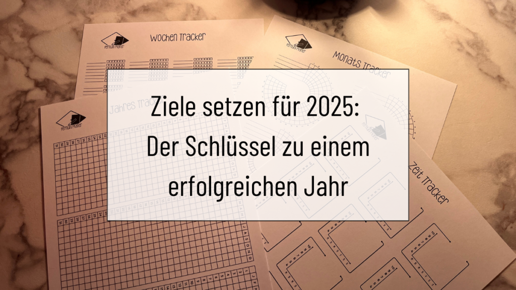 Blog Beitrag Fernuni Planer Ziele setzen für 2025: Der Schlüssel zu einem erfolgreichen Jahr